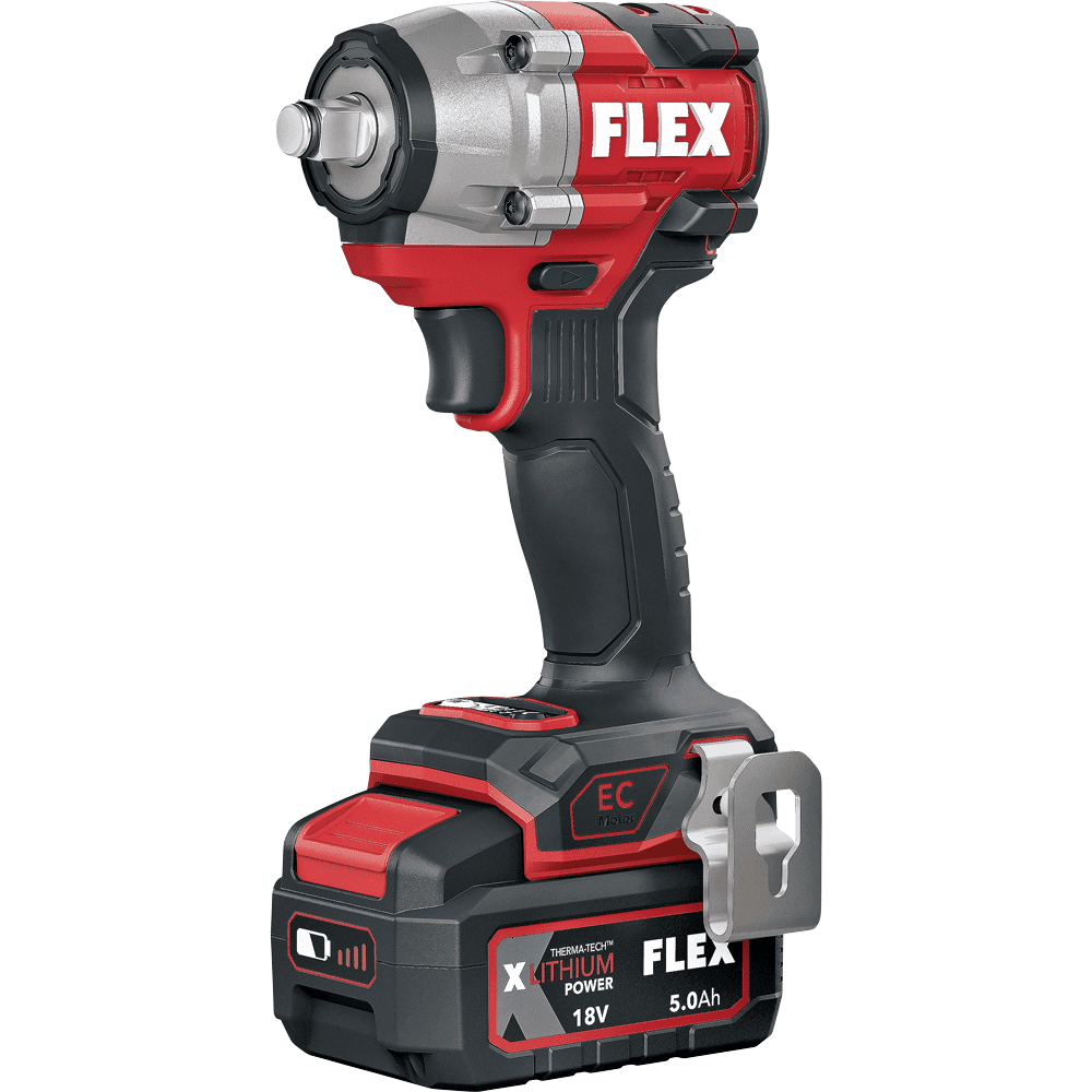 Chiave A Percussione Elettrica 520Nm 1/2’’ – 1 Batterie 388V - Foto 2