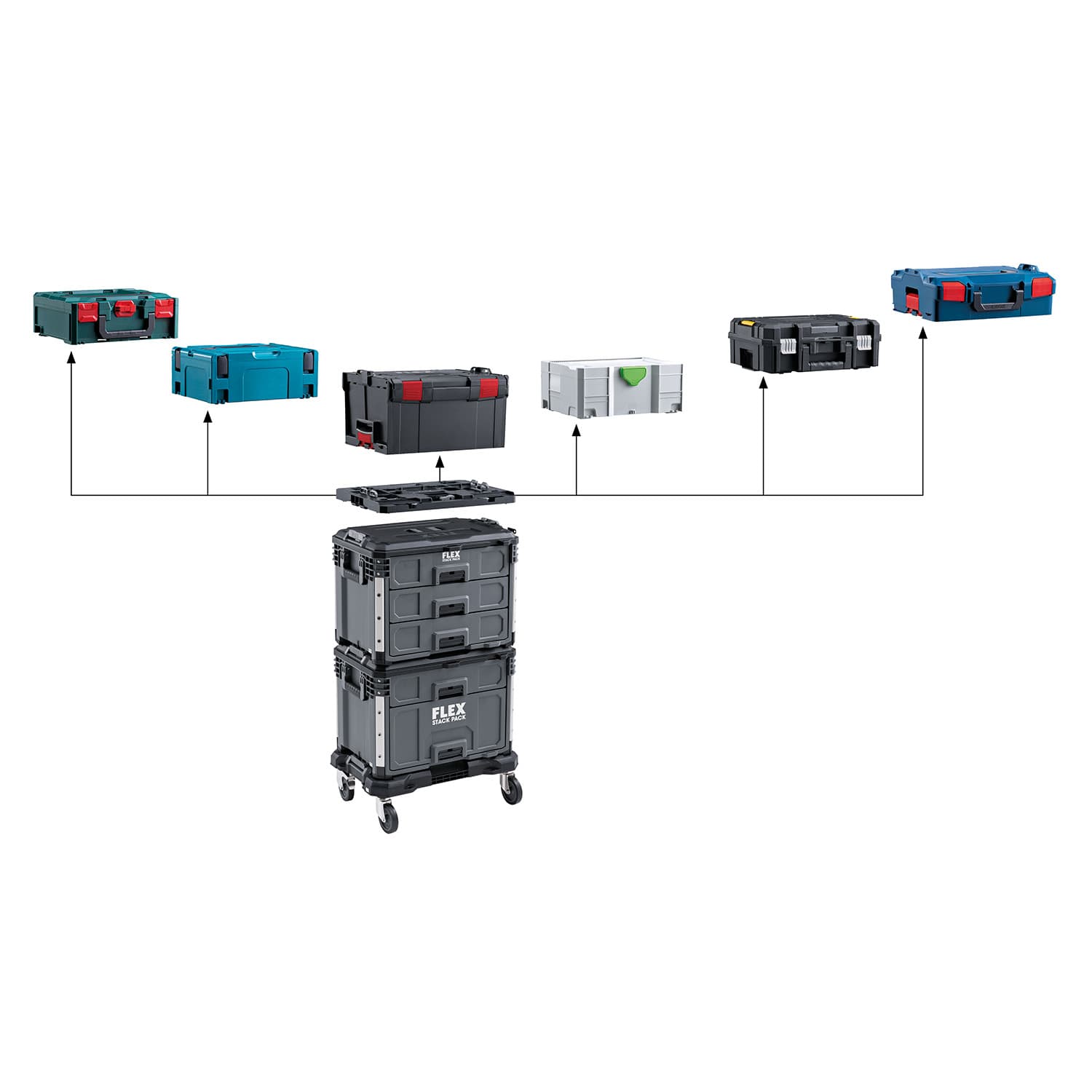 Thumbnail FLEX STACK PACK Adapterplatte SP-MAP