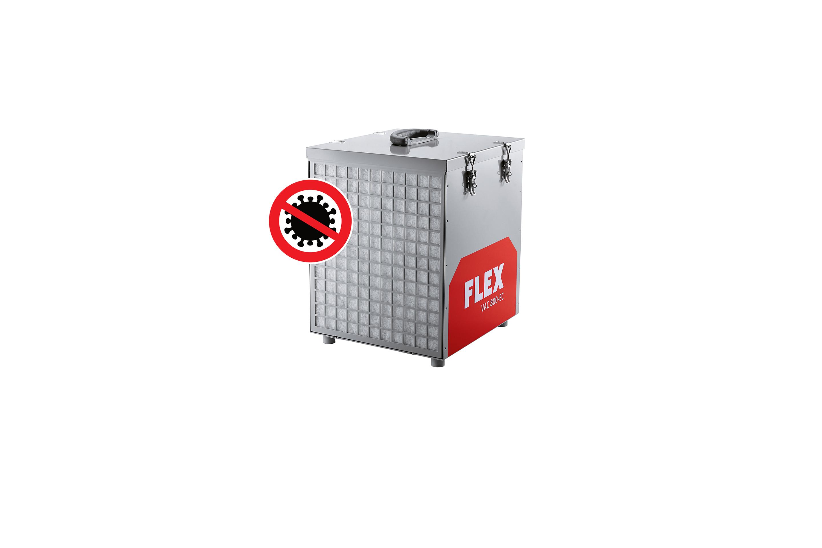 FLEX Historique l’épurateur d’air coronavirus