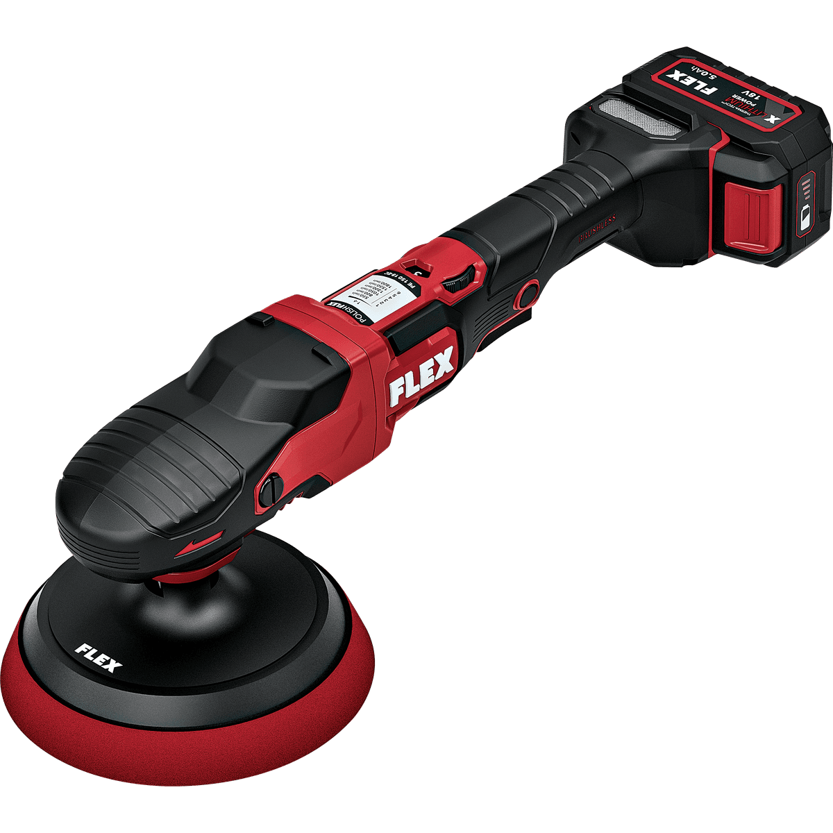 Powerful cordless performance Three new FLEX 18 V cordless polishers - FLEX
