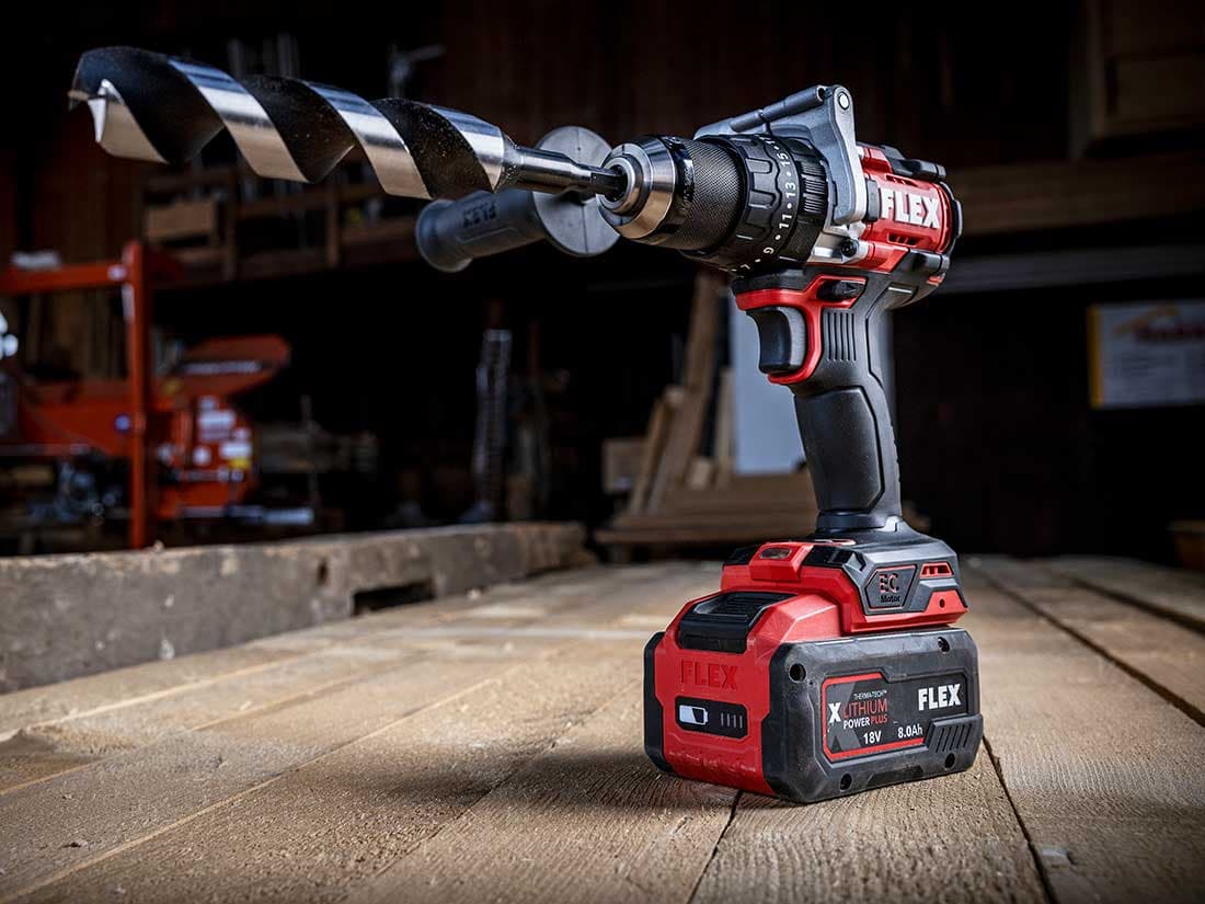 FLEX 18.0 V 8,0 Ah accu voor compleet 18V accusysteem