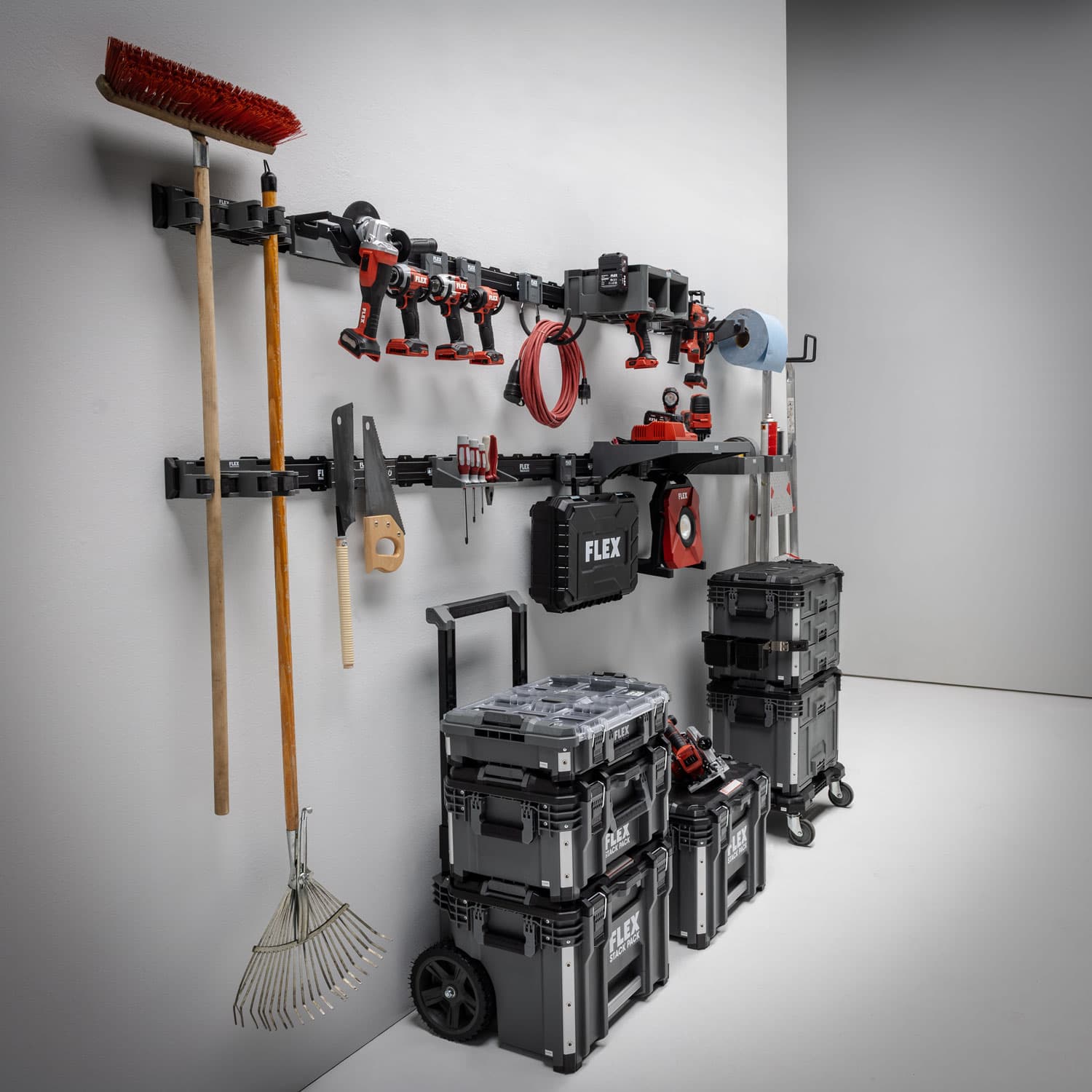 FLEX Track Lock Werkzeugaufbewahrungssystem