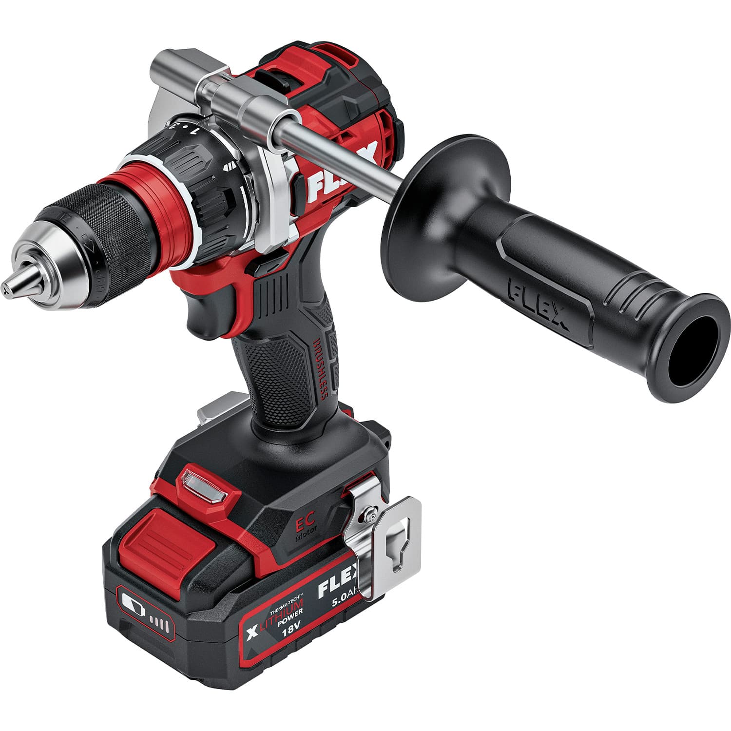 Thumbnail FLEX Neue Bohrschrauber DD 2G 18-EC MD DC C mit Handgriff