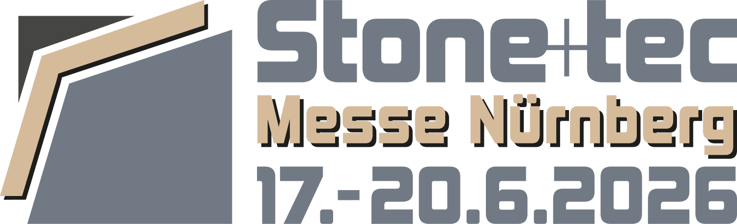 Internationale Logo StoneTec Fachmesse Naturstein und Steintechnologie