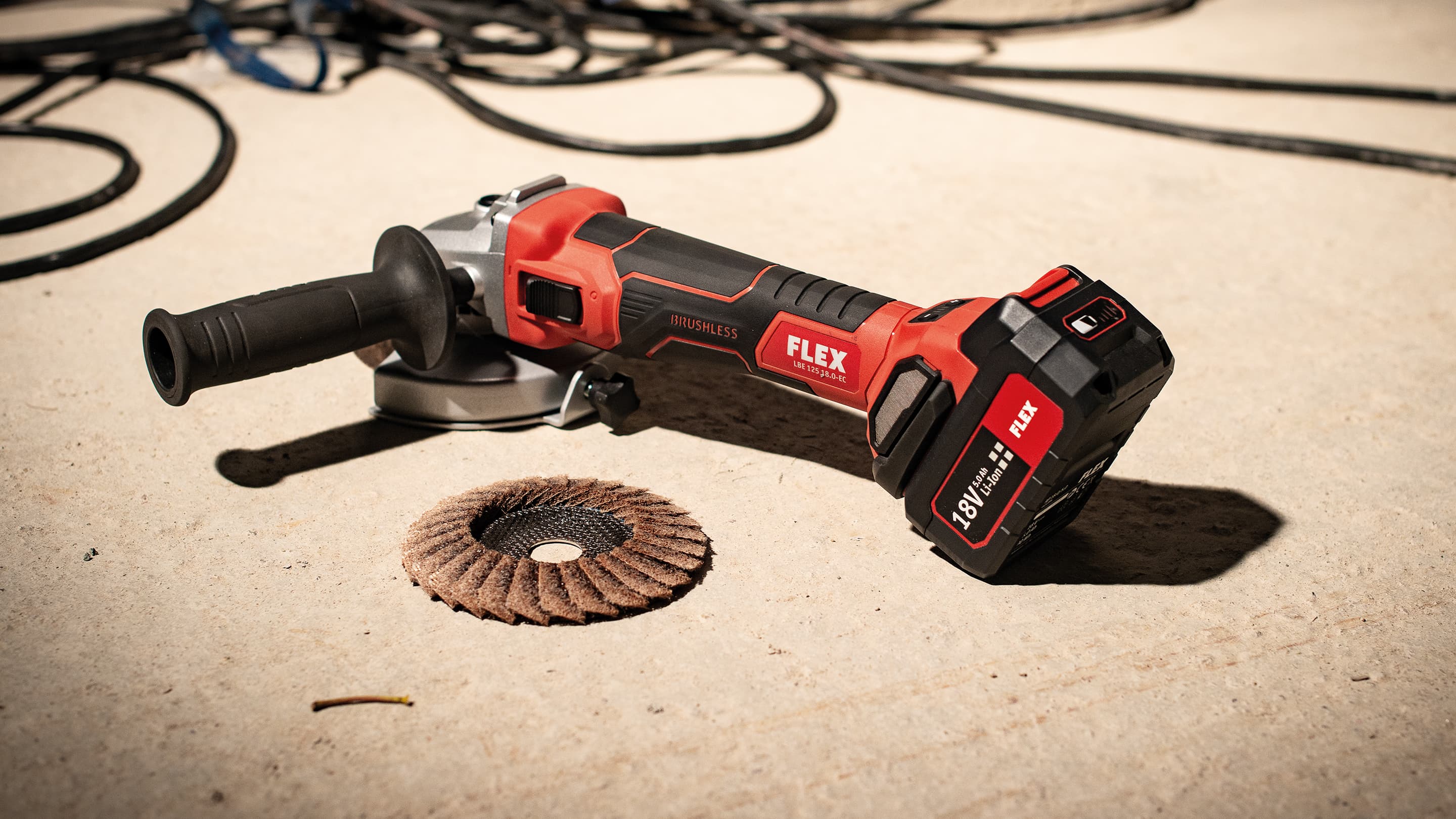 FLEX cordless angle grinder variable speed FLEX