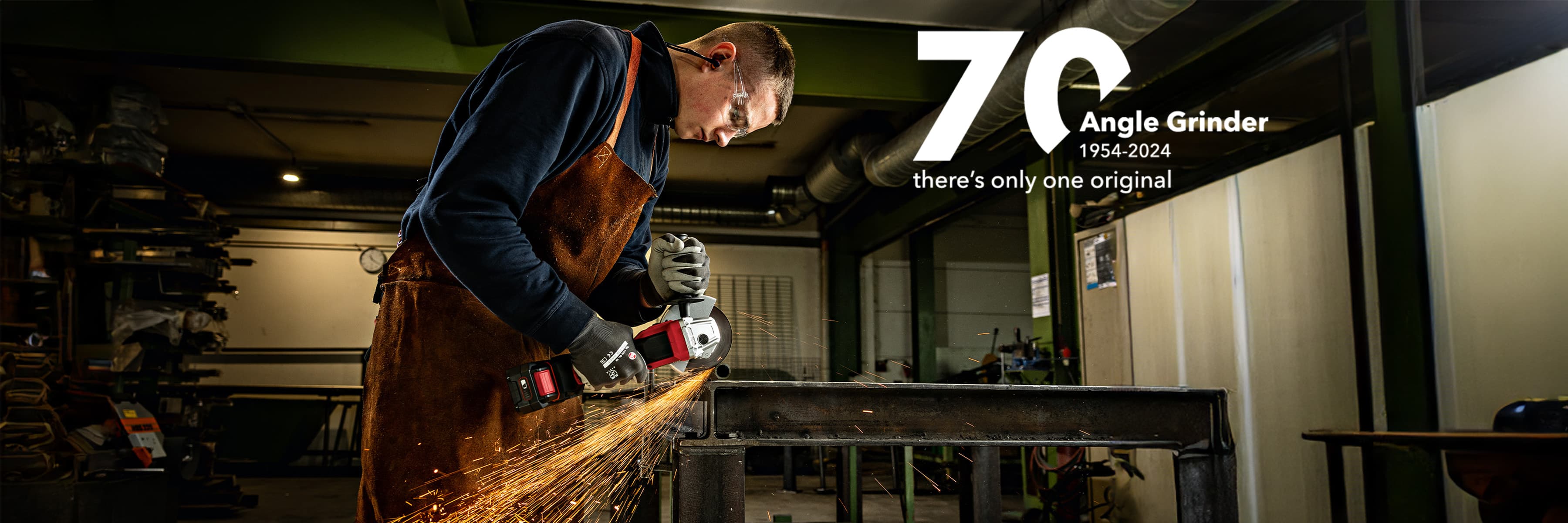 70 years angle grinder