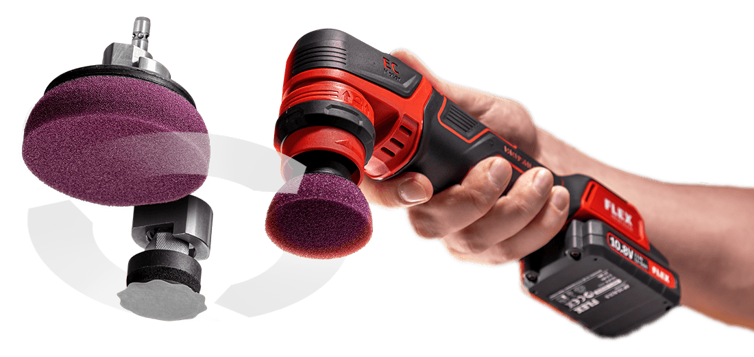 FLEX smart polisher PXE with quick-change system