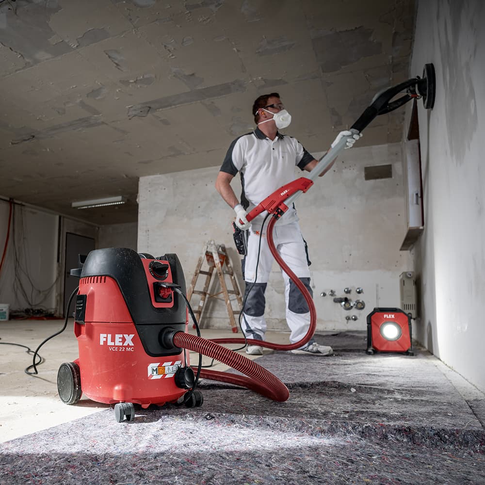 Flex Dust Extractor FLEX safety vacuum cleaners & construction air cleaners for safe ...